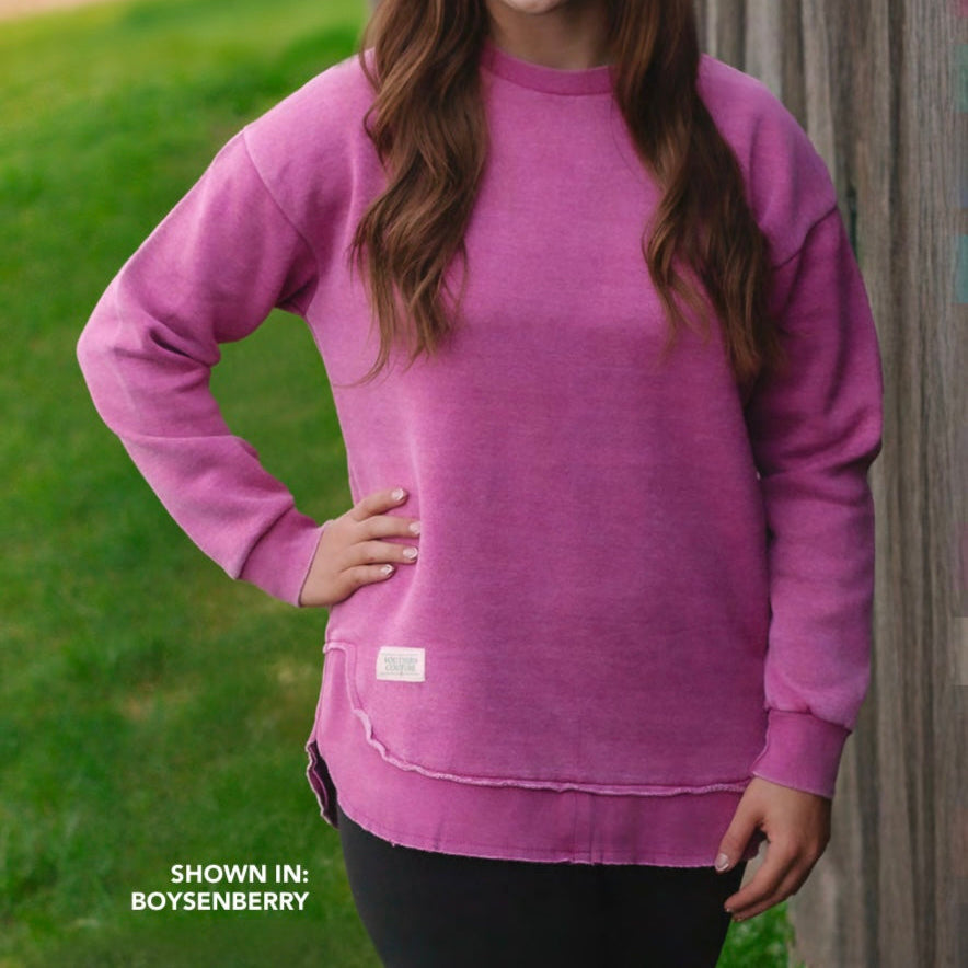 SC COMFY ROUND HERE SWEATSHIRTS (ASST COLORS)