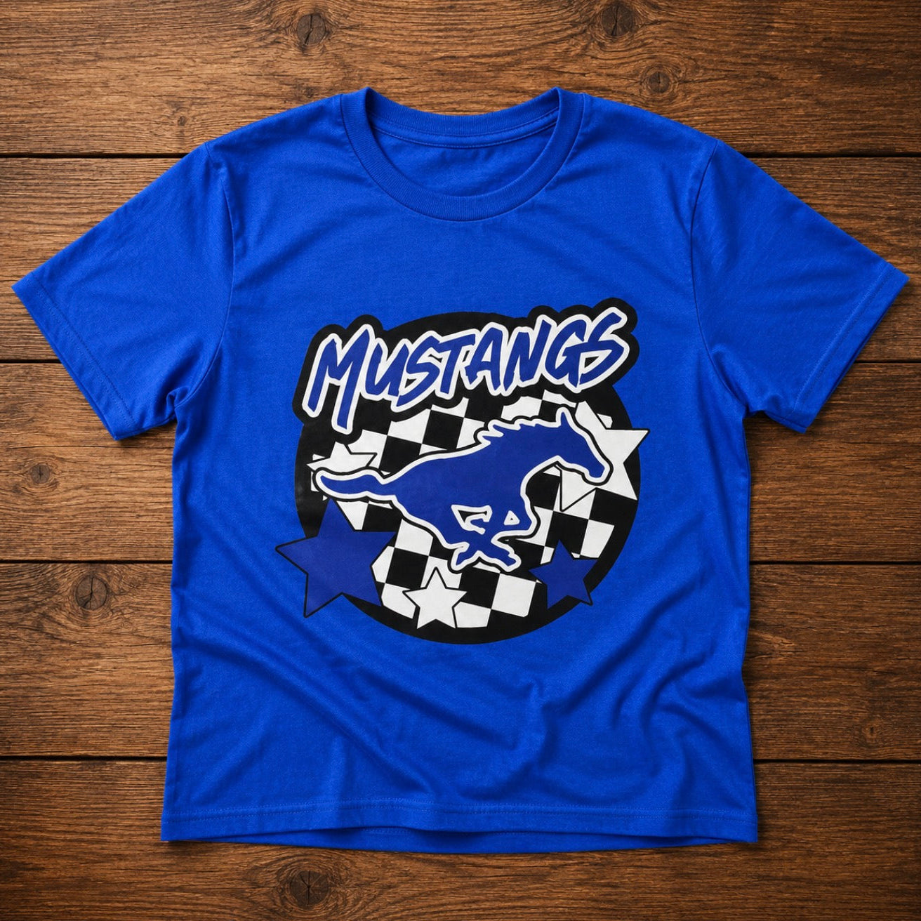 Retro Mustangs Youth TShirt