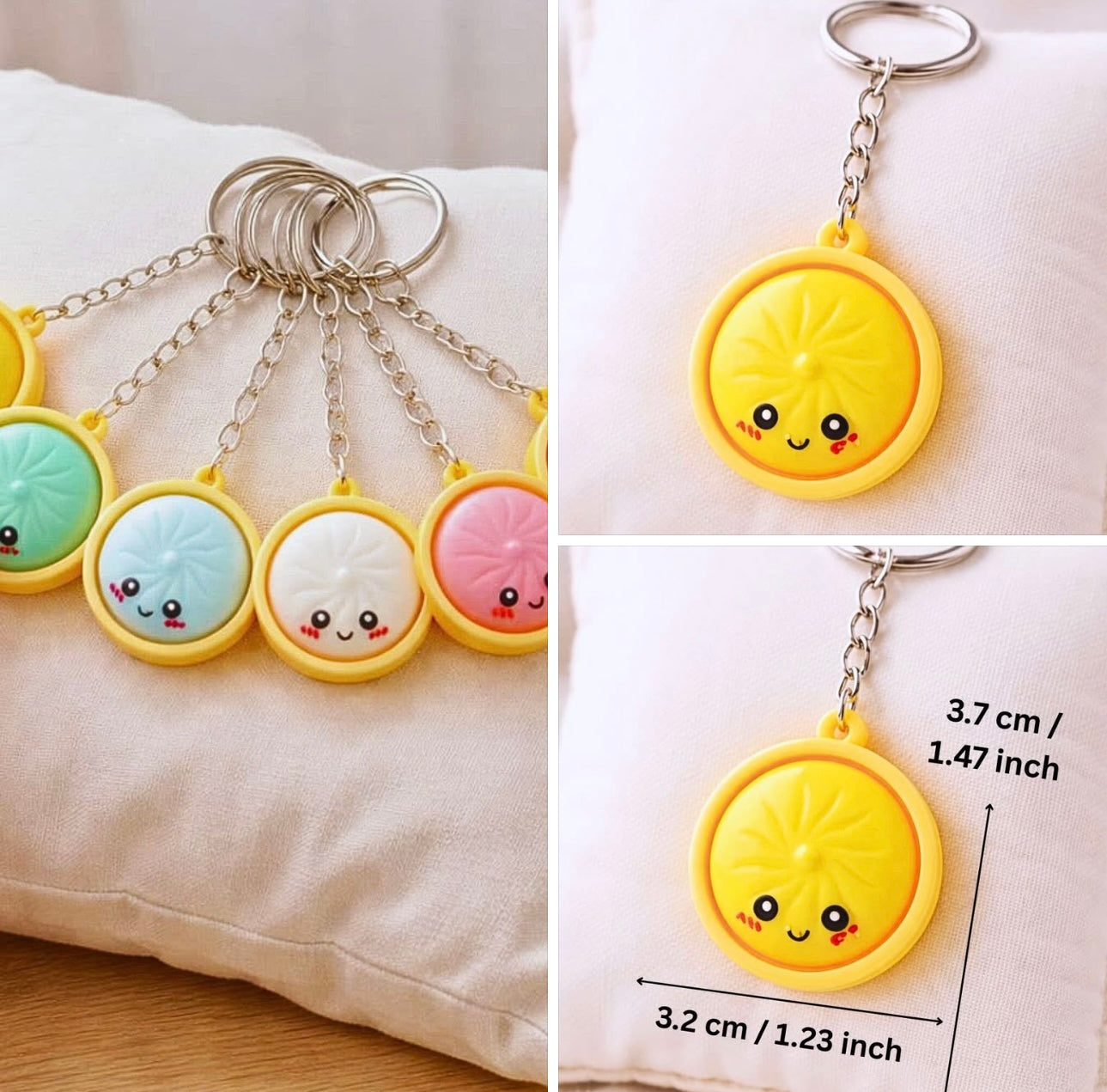 Dumpling Clicker Key Chains Preorder