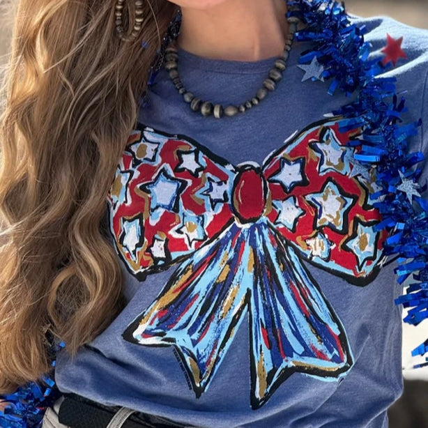 Patriotic Bow T-Shirt