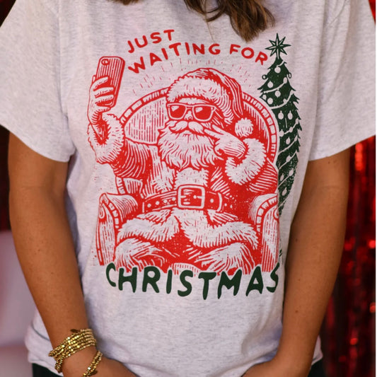 Just Waiting for Christmas T-Shirt