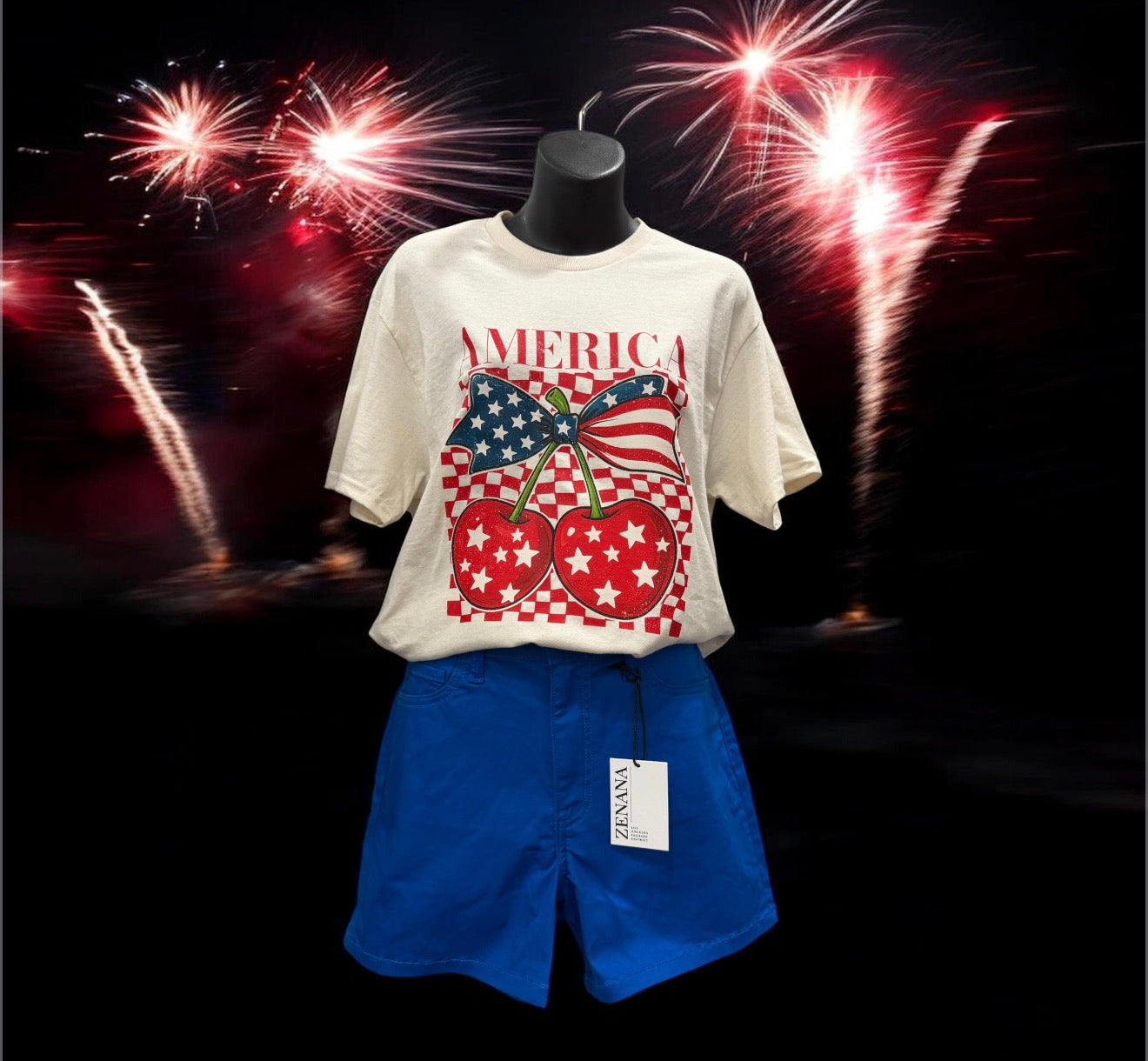 America Cherry Tshirt