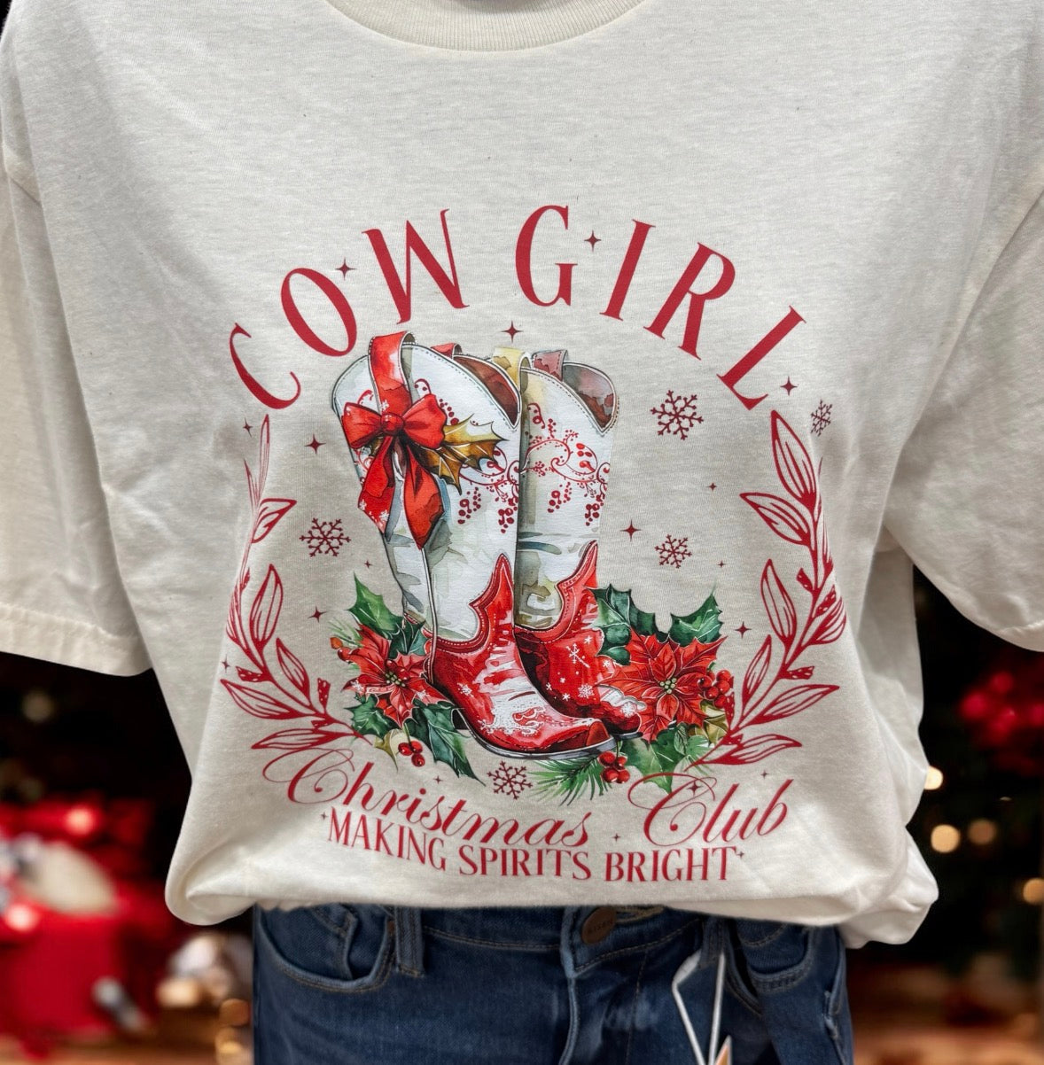 Cowgirl Christmas T-Shirt