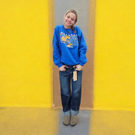 Blue Mustang Sweatshirt