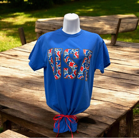 USA Camo Tshirt