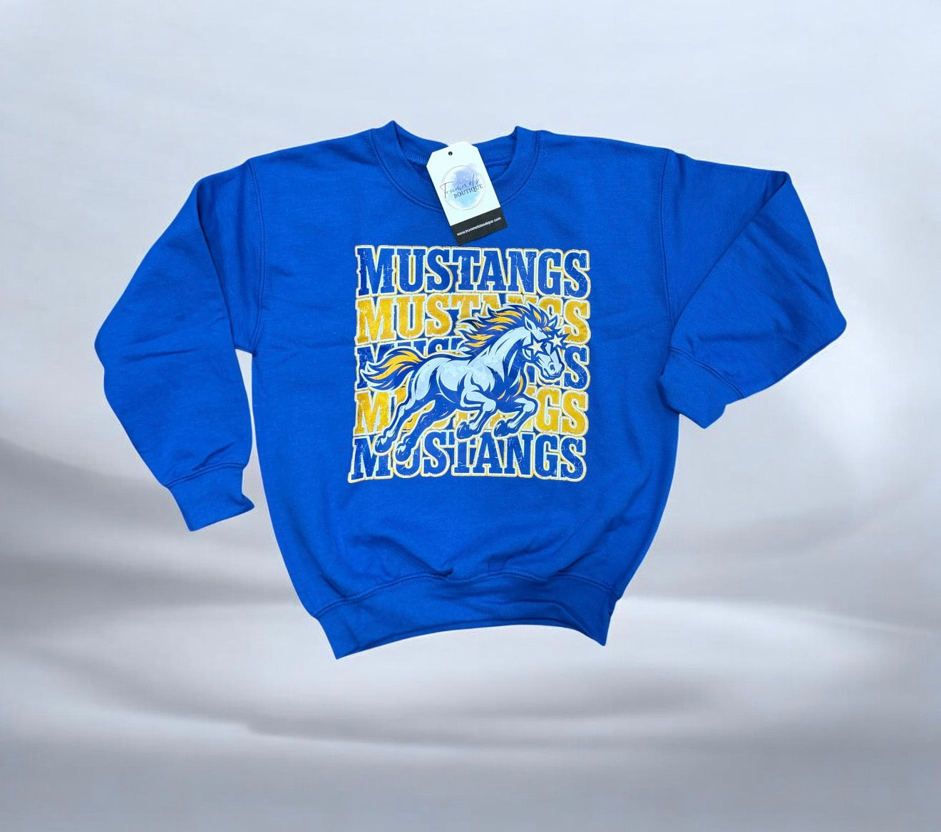 YOUTH Mustangs Mustangs Mustangs Sweatshirt