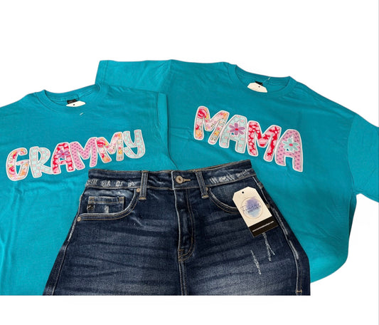 Grammy T-Shirt on Teal