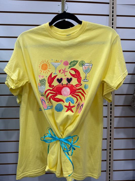 Crab Summer Tshirt