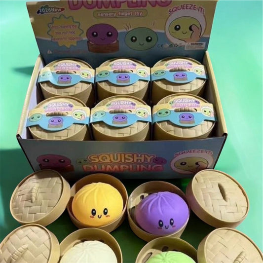 Solid Color Dumpling Squishy Pre Order