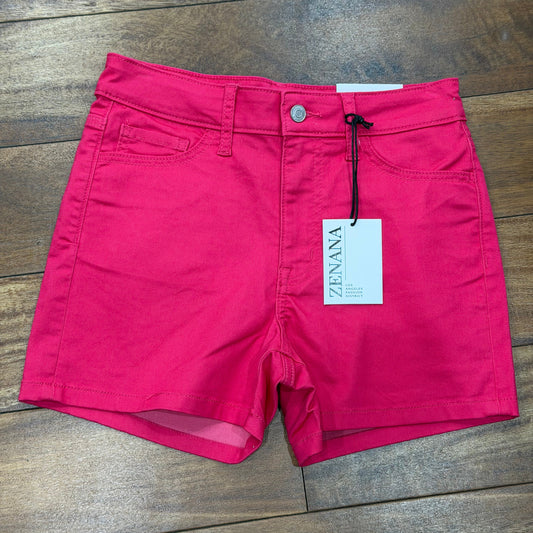 Zenana Hot Pink Shorts