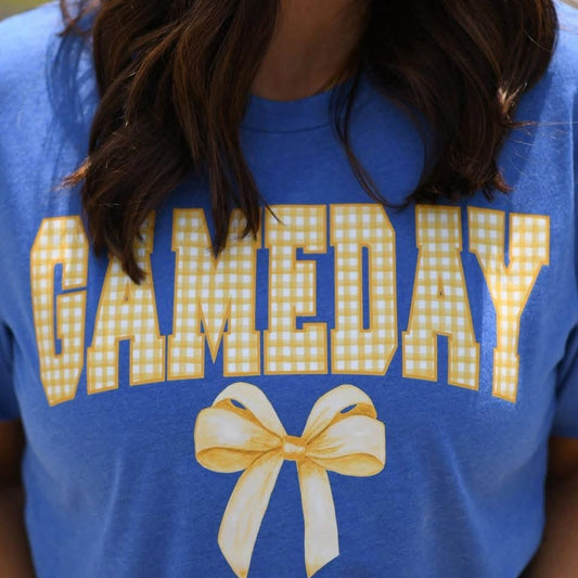 Coming Soon! Game Day Gingham Bow