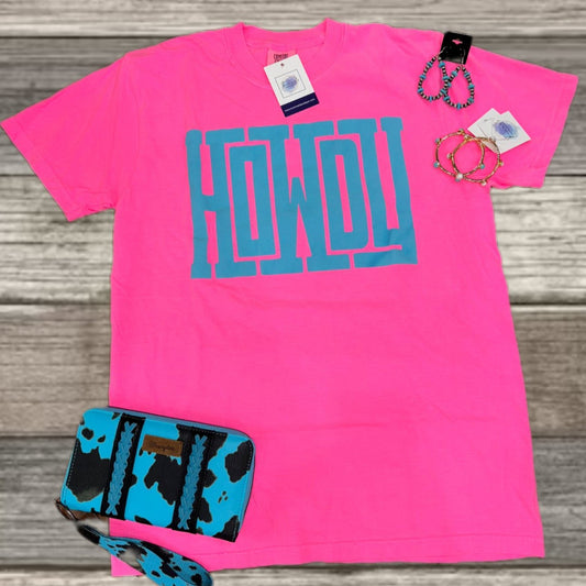 Hot Pink Howdy T-Shirt