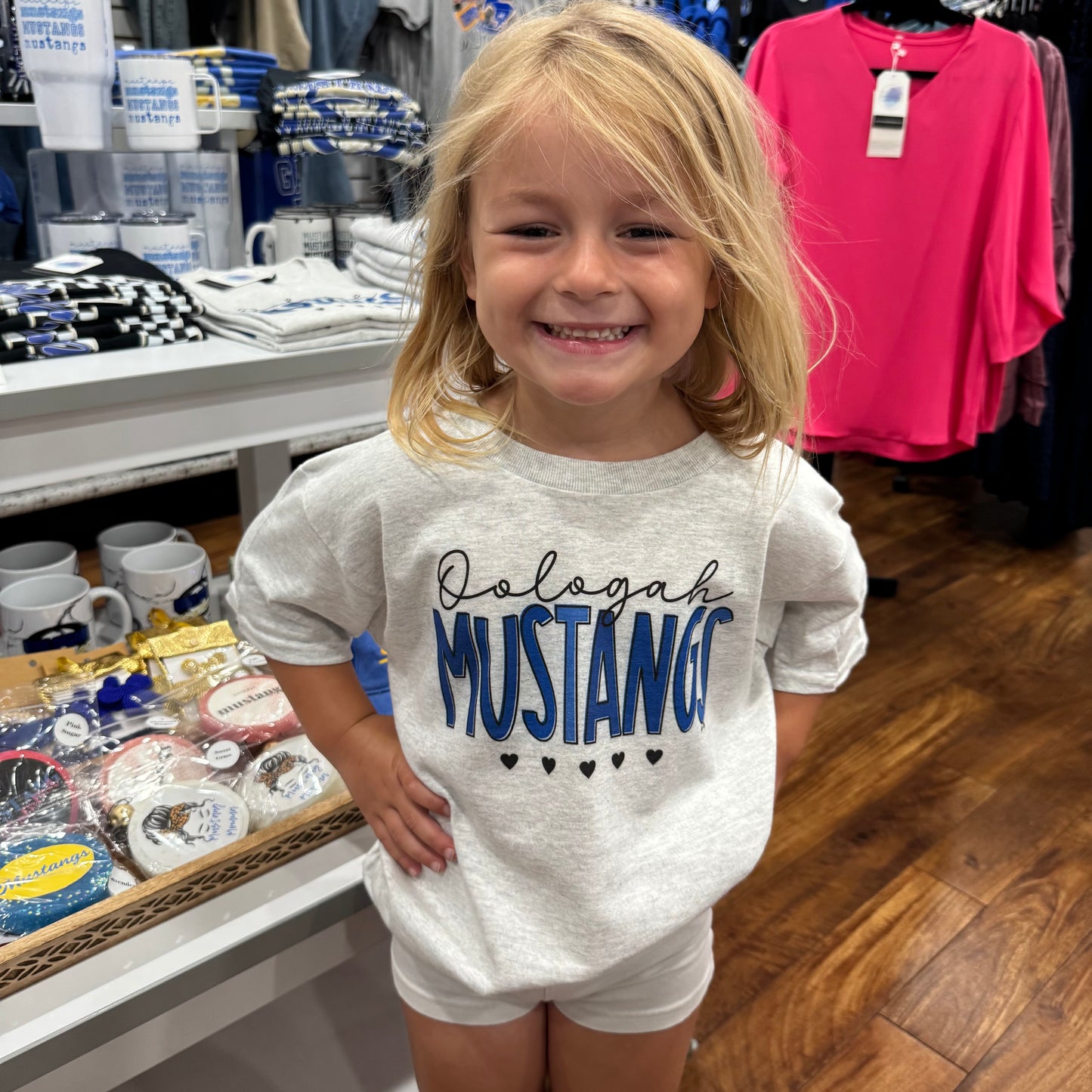 Mustangs Heart YOUTH Tshirt