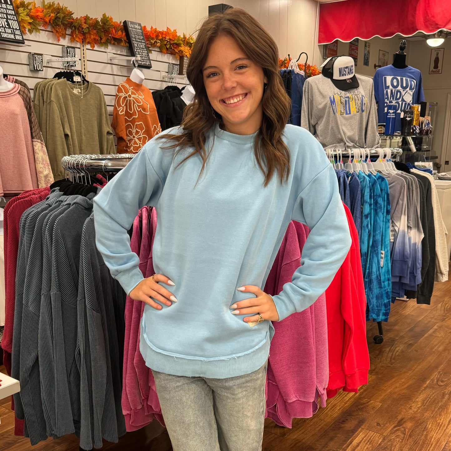 CAROLINA BLUE SWEATSHIRT