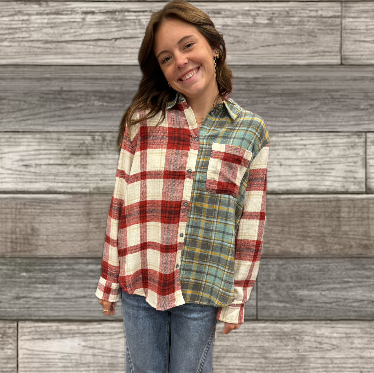 Red Mix Flannel