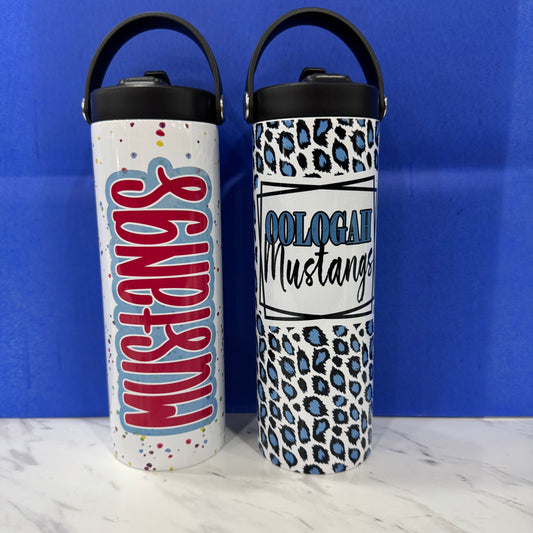 Mustang Flip Top Lid Tumbler