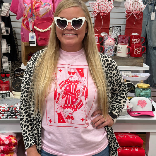 Queen of Hearts PINK TShirt Pre-order